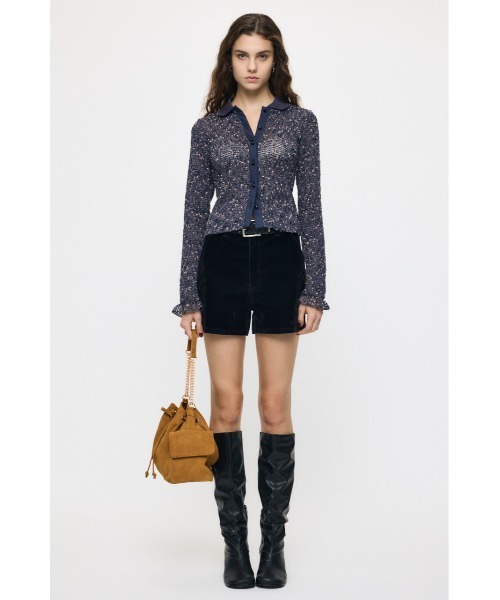 MOUSSY（マウジー）の「【26年AW新作】SOFT FIT ロングブーツ（ブーツ・レディース・ブラック/ブラウン・SMALL/LARGE/MEDIUM）」の6枚目の写真