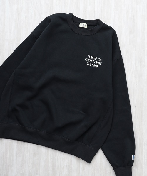 The Endless Summer(エンドレスサマー)の「TES BIKER BUHI EMB BIG SWEAT / クルーネックスウェット(スウェット・メンズ・ネイビー/グレー/ブラック・SMALL/MEDIUM/LARGE/X-LARGE)」の7枚目の写真