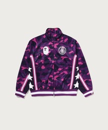 A BATHING APE | COLOR CAMO MESH RELAXED FIT TRACK JACKET(パーカー)
