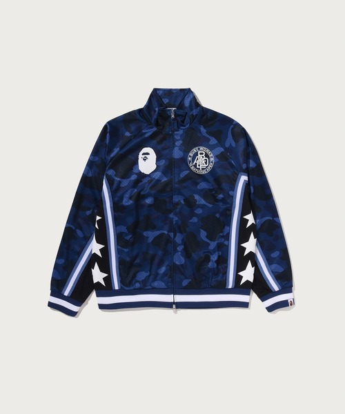 A BATHING APE(アベイシングエイプ)の「COLOR CAMO MESH RELAXED FIT TRACK JACKET(パーカー・メンズ・パープル/ネイビー/ブラウン・LARGE/SMALL/XX-LARGE/MEDIUM/X-LARGE)」の3枚目の写真