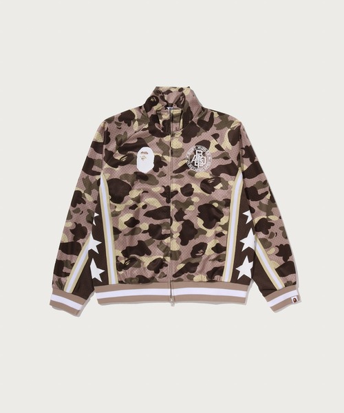 A BATHING APE(アベイシングエイプ)の「COLOR CAMO MESH RELAXED FIT TRACK JACKET(パーカー・メンズ・パープル/ネイビー/ブラウン・LARGE/SMALL/XX-LARGE/MEDIUM/X-LARGE)」の2枚目の写真