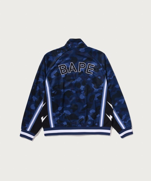 A BATHING APE(アベイシングエイプ)の「COLOR CAMO MESH RELAXED FIT TRACK JACKET(パーカー・メンズ・パープル/ネイビー/ブラウン・LARGE/SMALL/XX-LARGE/MEDIUM/X-LARGE)」の5枚目の写真