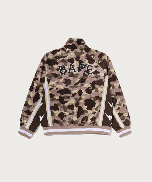 A BATHING APE(アベイシングエイプ)の「COLOR CAMO MESH RELAXED FIT TRACK JACKET(パーカー・メンズ・パープル/ネイビー/ブラウン・LARGE/SMALL/XX-LARGE/MEDIUM/X-LARGE)」の4枚目の写真