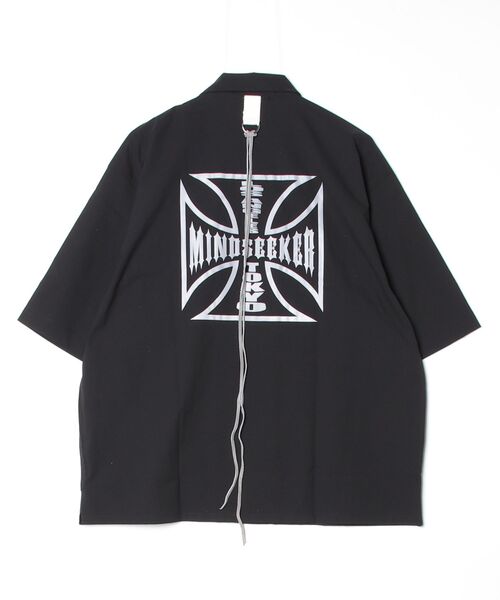 mindseeker（マインドシーカー）の「West coast Logo S/S Shirts（Tシャツ/カットソー・メンズ・ブラック・2/1）」の2枚目の写真