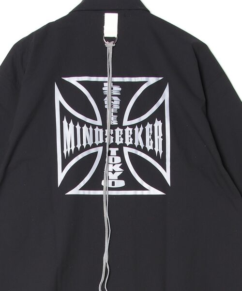 mindseeker（マインドシーカー）の「West coast Logo S/S Shirts（Tシャツ/カットソー・メンズ・ブラック・2/1）」の3枚目の写真