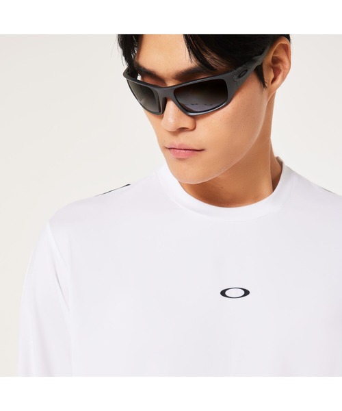 OAKLEY(オークリー)の「【新着】オークリー ENHANCE QD LS TEE BOLD EVO 4.7/Tシャツ/スポーツ・トレーニング/OAKLEY(Tシャツ/カットソー・メンズ・ネイビー/ブラック/ホワイト・XL/S/L/M)」の7枚目の写真