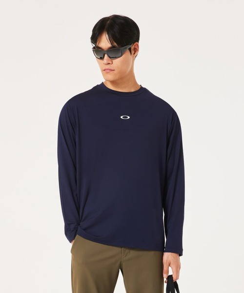 OAKLEY(オークリー)の「【新着】オークリー ENHANCE QD LS TEE BOLD EVO 4.7/Tシャツ/スポーツ・トレーニング/OAKLEY(Tシャツ/カットソー・メンズ・ネイビー/ブラック/ホワイト・XL/S/L/M)」の12枚目の写真