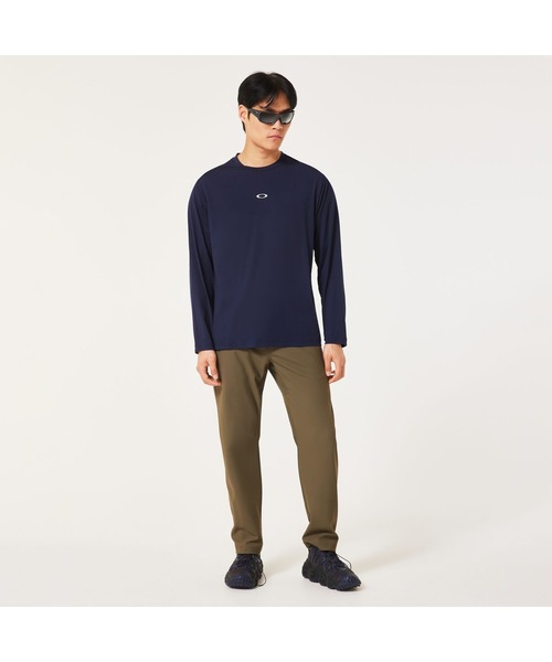 OAKLEY(オークリー)の「【新着】オークリー ENHANCE QD LS TEE BOLD EVO 4.7/Tシャツ/スポーツ・トレーニング/OAKLEY(Tシャツ/カットソー・メンズ・ネイビー/ブラック/ホワイト・XL/S/L/M)」の14枚目の写真