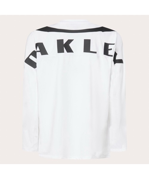 OAKLEY(オークリー)の「【新着】オークリー ENHANCE QD LS TEE BOLD EVO 4.7/Tシャツ/スポーツ・トレーニング/OAKLEY(Tシャツ/カットソー・メンズ・ネイビー/ブラック/ホワイト・XL/S/L/M)」の11枚目の写真