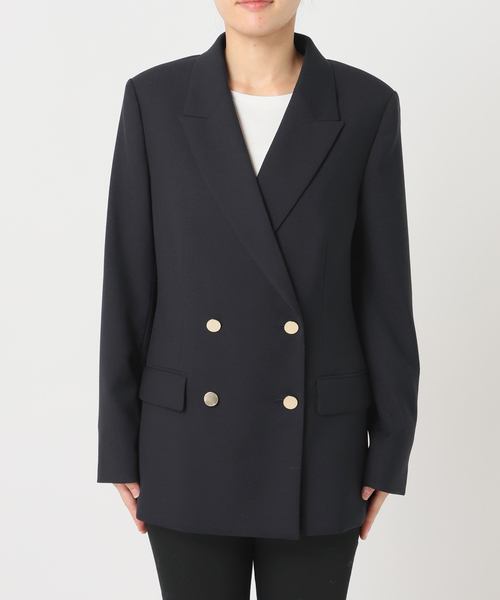 JOURNAL STANDARD(ジャーナルスタンダード)の「Double-breasted Blazer(テーラードジャケット・レディース・ネイビー/チャコールグレー・36/38)」の18枚目の写真