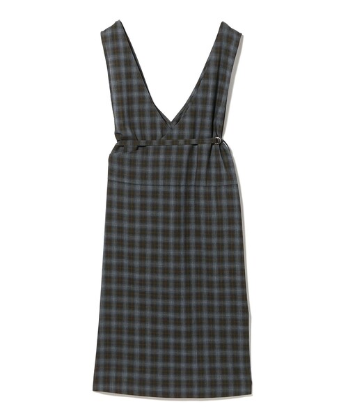 BEAMS BOY(ビームスボーイ)の「maturely / TW アレンジ チェック ワンピース(ワンピース・レディース・ブラウン/グリーン・ONE SIZE)」の21枚目の写真