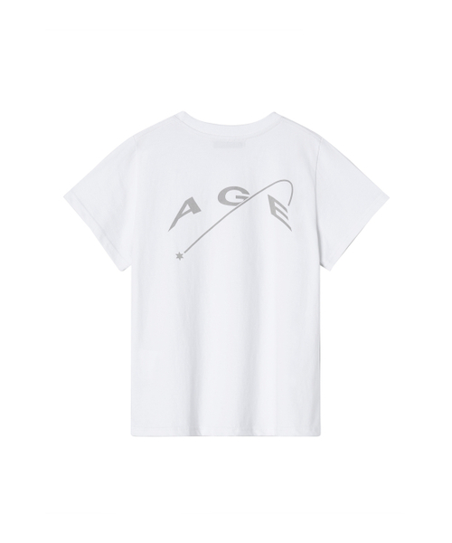 AGEOFPARAMOUNT（エイジオブパラマウント）の「エイジTシャツ (ホワイト)（Tシャツ/カットソー・レディース・その他・FREE）」の3枚目の写真