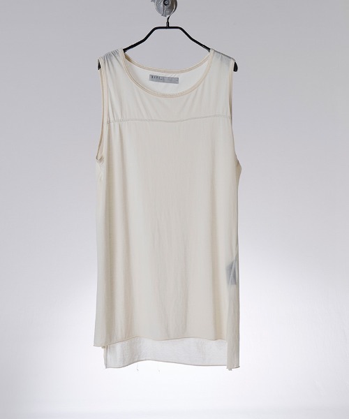 NAPE_（ネイプ）の「mta629-SHEER - TK タンクトップ(NPS-118)（タンクトップ・メンズ・キナリ/ホワイト/ブラック・4/3/2/1）」の2枚目の写真