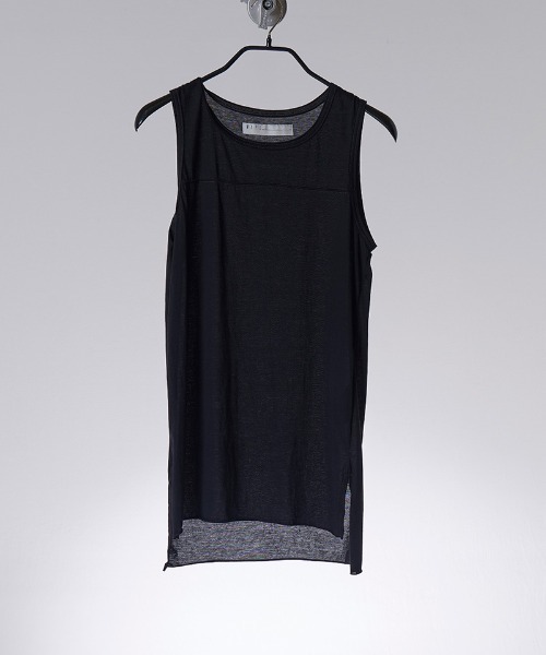 NAPE_（ネイプ）の「mta629-SHEER - TK タンクトップ(NPS-118)（タンクトップ・メンズ・キナリ/ホワイト/ブラック・4/3/2/1）」の3枚目の写真