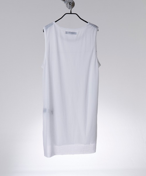 NAPE_（ネイプ）の「mta629-SHEER - TK タンクトップ(NPS-118)（タンクトップ・メンズ・キナリ/ホワイト/ブラック・4/3/2/1）」の11枚目の写真