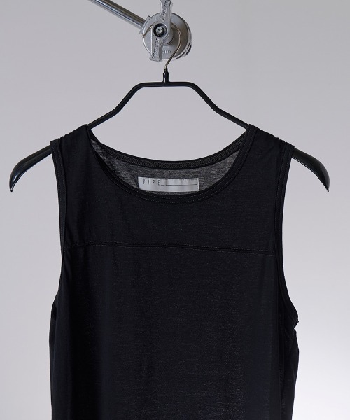 NAPE_（ネイプ）の「mta629-SHEER - TK タンクトップ(NPS-118)（タンクトップ・メンズ・キナリ/ホワイト/ブラック・4/3/2/1）」の12枚目の写真