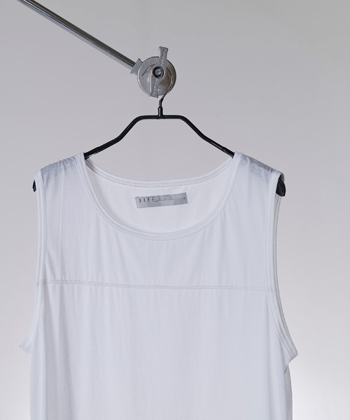 NAPE_（ネイプ）の「mta629-SHEER - TK タンクトップ(NPS-118)（タンクトップ・メンズ・キナリ/ホワイト/ブラック・4/3/2/1）」の16枚目の写真