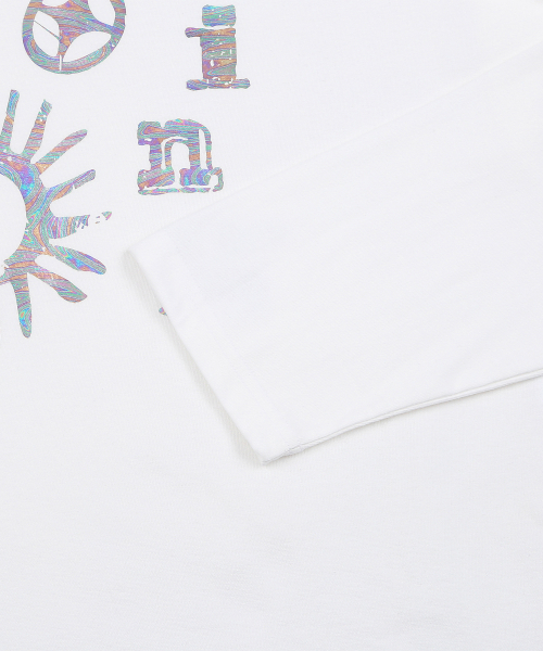 BLUEING（ブルーイング）の「BLUEING AURA LONG SLEEVE [WHITE]（Tシャツ/カットソー・メンズ・その他・MEDIUM/LARGE）」の5枚目の写真