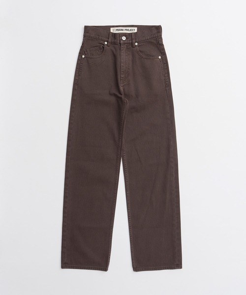PRANK PROJECT(プランクプロジェクト)の「【2026Winter Pre-Order】ストレートレッグデニム / Straight-Leg Denim(デニムパンツ・レディース・ブラウン/ブルー/ブラック・38/36)」の10枚目の写真