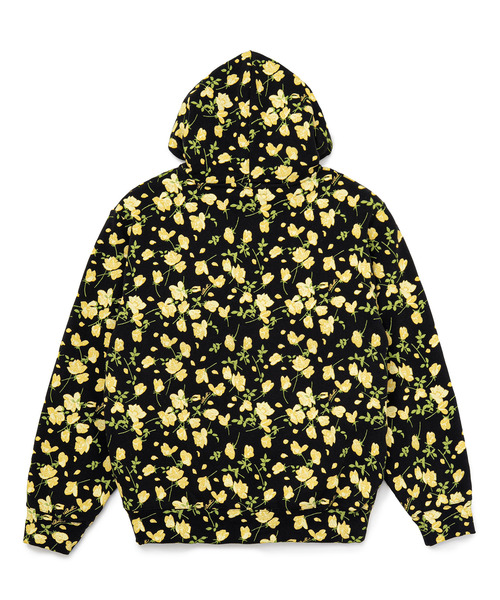 BOTT(ボット)の「BoTT / ボット Flower Zip Hoodie(パーカー・メンズ・ライトグレー/ブラック・MEDIUM/X-LARGE/LARGE)」の3枚目の写真