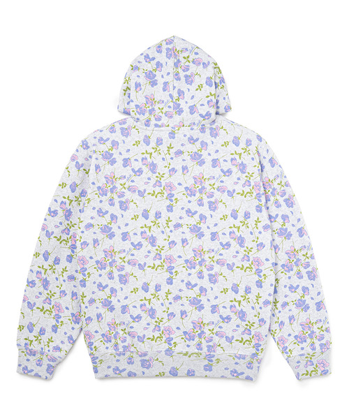 BOTT(ボット)の「BoTT / ボット Flower Zip Hoodie(パーカー・メンズ・ライトグレー/ブラック・MEDIUM/X-LARGE/LARGE)」の4枚目の写真