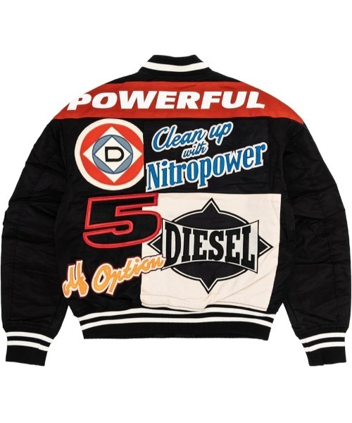 DIESEL J-BULC-PATCH JACKET メンズ セール】メンズ ジャケット J-BULC-PATCH JACKET（MA-1）｜DIESEL