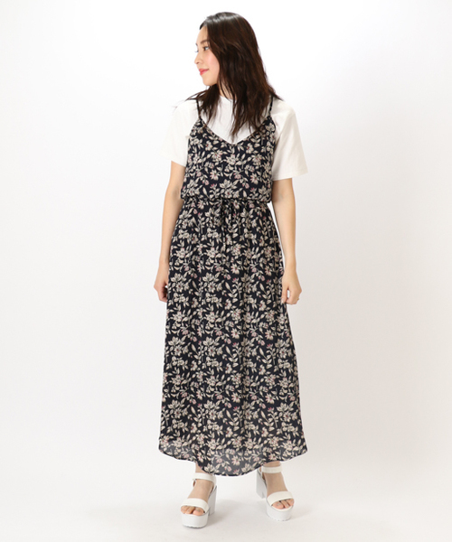 goocy（グーシー）の「キャミワンピース（ワンピース・レディース・ブルー系その他/ベージュ系その他/レッド/アイボリー・FREE）」の3枚目の写真