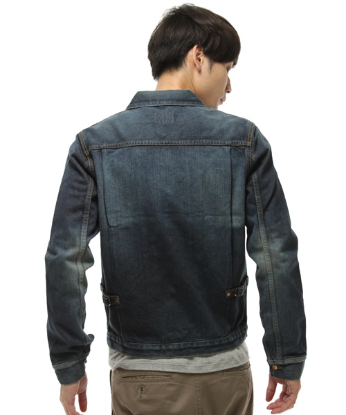 AMERICAN RAG CIE（アメリカンラグシー）の「デニムジャケット　WRA-S9096-126（デニムジャケット・メンズ・ネイビー・SMALL/MEDIUM/LARGE）」の3枚目の写真