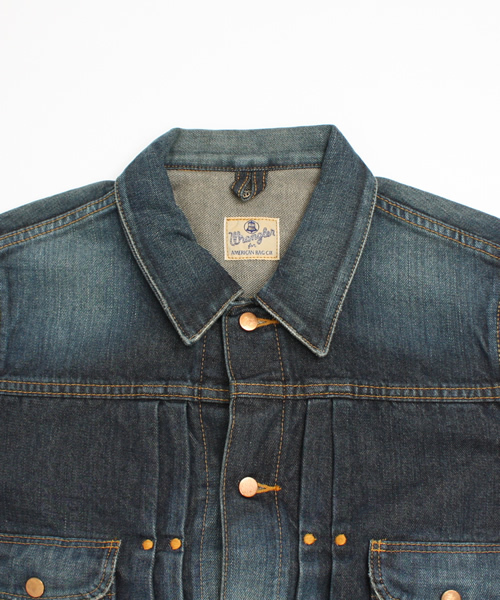 AMERICAN RAG CIE（アメリカンラグシー）の「デニムジャケット　WRA-S9096-126（デニムジャケット・メンズ・ネイビー・SMALL/MEDIUM/LARGE）」の5枚目の写真