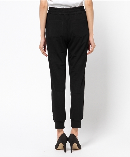 Pierrot（ピエロ）の「ポンチ素材ジョガーパンツ（その他パンツ・レディース・ネイビー/ブラック/カーキ/チャコールグレー・M/L）」の7枚目の写真