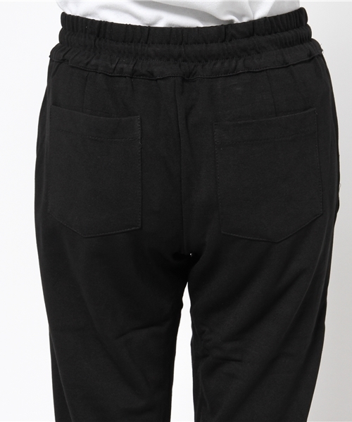 Pierrot（ピエロ）の「ポンチ素材ジョガーパンツ（その他パンツ・レディース・ネイビー/ブラック/カーキ/チャコールグレー・M/L）」の9枚目の写真