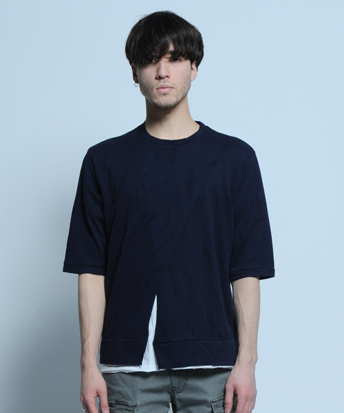 VIRGOwearworks（ヴァルゴウェアワークス）の「DIVISION WAY（Tシャツ/カットソー・メンズ・ネイビー/ブラック/グレー・2/3/4）」の6枚目の写真