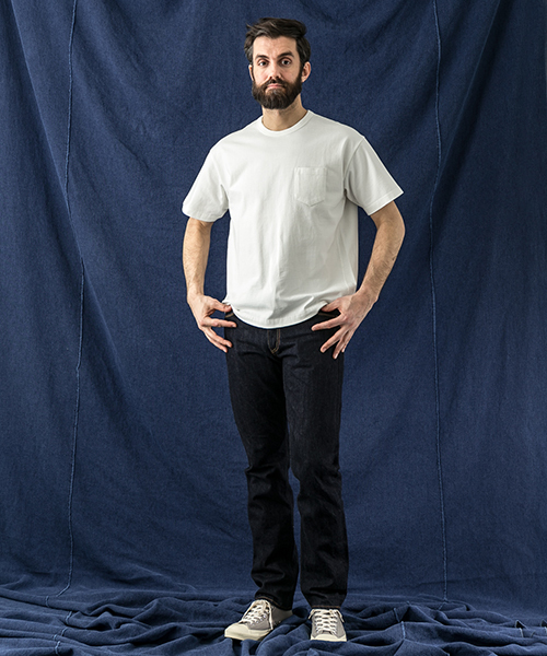 WORK NOT WORK URBAN RESEARCH(ワークノットワークアーバンリサーチ)の「WORK NOT WORK ピグメントラウンドヘムポケットTシャツ(Tシャツ/カットソー・メンズ・オフホワイト/チャコールグレー/ネイビー/ピンク/グリーン/マスタード・MEDIUM/LARGE/SMALL)」の11枚目の写真