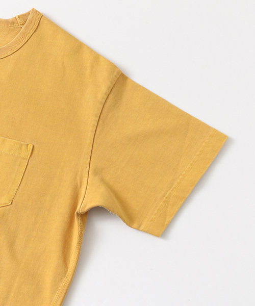 WORK NOT WORK URBAN RESEARCH(ワークノットワークアーバンリサーチ)の「WORK NOT WORK ピグメントラウンドヘムポケットTシャツ(Tシャツ/カットソー・メンズ・オフホワイト/チャコールグレー/ネイビー/ピンク/グリーン/マスタード・MEDIUM/LARGE/SMALL)」の20枚目の写真