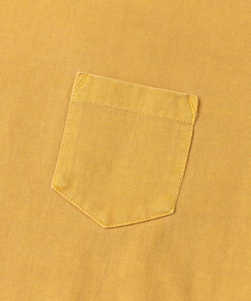 WORK NOT WORK URBAN RESEARCH(ワークノットワークアーバンリサーチ)の「WORK NOT WORK ピグメントラウンドヘムポケットTシャツ(Tシャツ/カットソー・メンズ・オフホワイト/チャコールグレー/ネイビー/ピンク/グリーン/マスタード・MEDIUM/LARGE/SMALL)」の21枚目の写真