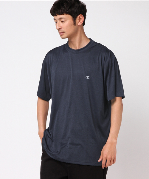 Champion(チャンピオン)の「【Champion/チャンピオン】メンズ BASIC ATHLETIC C VAPOR Tシャツ(Tシャツ/カットソー・メンズ・ネイビー/ブラック/ライム/ホワイト/チャコール・XX-LARGE/X-LARGE/XXX-LARGE/XXXX-LARGE)」の1枚目の写真
