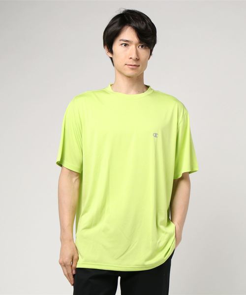 Champion(チャンピオン)の「【Champion/チャンピオン】メンズ BASIC ATHLETIC C VAPOR Tシャツ(Tシャツ/カットソー・メンズ・ネイビー/ブラック/ライム/ホワイト/チャコール・XX-LARGE/X-LARGE/XXX-LARGE/XXXX-LARGE)」の5枚目の写真