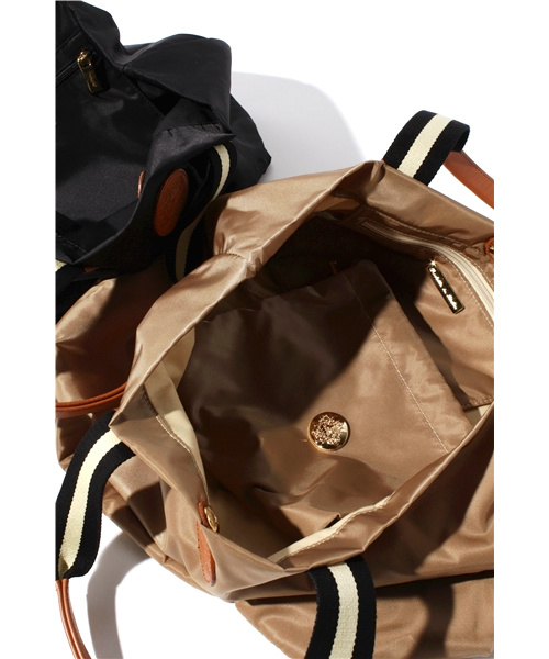 SHIPS for women（シップスフォーウィメン）の「OROBIANCO:OSTRIKA BIG（トートバッグ・レディース・ブラック/ベージュ・ONE SIZE）」の10枚目の写真