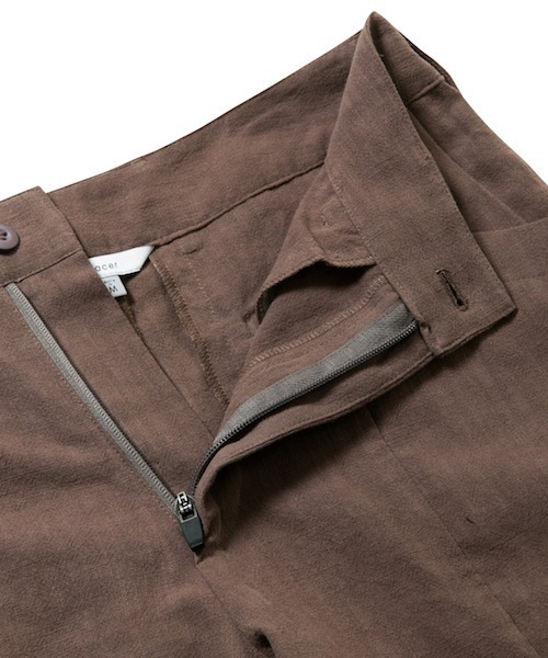 rehacer(レアセル)の「rehacer : Big Pocket Wide Hemp PT / ビッグポケットヘンプパンツ(その他パンツ・メンズ・ブラウン/ネイビー・SMALL/MEDIUM/LARGE)」の4枚目の写真