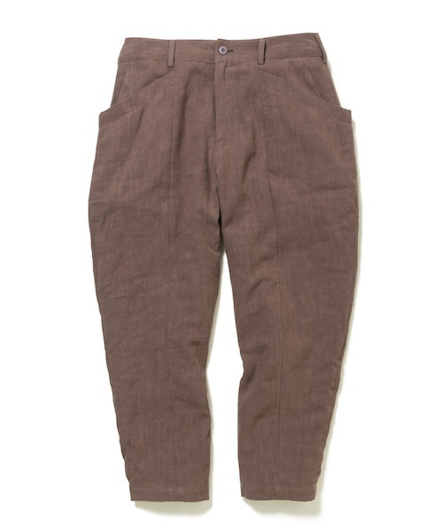 rehacer(レアセル)の「rehacer : Big Pocket Wide Hemp PT / ビッグポケットヘンプパンツ(その他パンツ・メンズ・ブラウン/ネイビー・SMALL/MEDIUM/LARGE)」の8枚目の写真