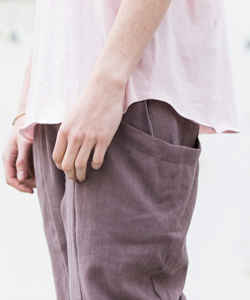 rehacer(レアセル)の「rehacer : Big Pocket Wide Hemp PT / ビッグポケットヘンプパンツ(その他パンツ・メンズ・ブラウン/ネイビー・SMALL/MEDIUM/LARGE)」の10枚目の写真