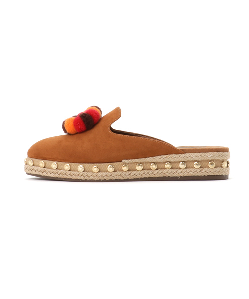 CHARLES & KEITH（チャールズ & キース）の「エスパドリーユスリッポン / ESPADRILLE SLIP-ONS（サンダル・レディース・ライトブラウン・23cm/24cm/22.5cm/23.5cm/24.5cm）」の7枚目の写真