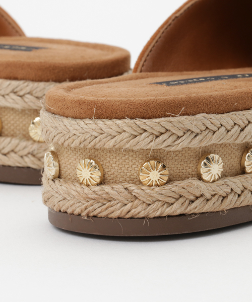 CHARLES & KEITH（チャールズ & キース）の「エスパドリーユスリッポン / ESPADRILLE SLIP-ONS（サンダル・レディース・ライトブラウン・23cm/24cm/22.5cm/23.5cm/24.5cm）」の6枚目の写真