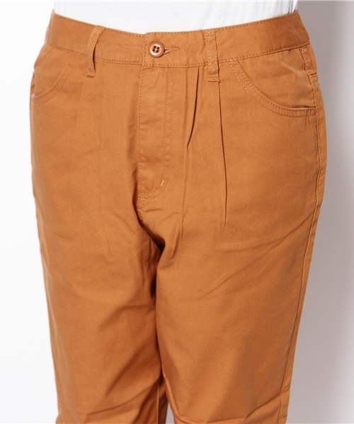 WEGO（ウィゴー）の「タックチノパンツ（チノパンツ・レディース・ライトブラウン/ベージュ/ネイビー・SMALL/MEDIUM）」の6枚目の写真