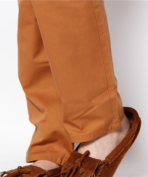 WEGO（ウィゴー）の「タックチノパンツ（チノパンツ・レディース・ライトブラウン/ベージュ/ネイビー・SMALL/MEDIUM）」の9枚目の写真