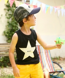 GLOBAL WORK | キッズ【吸水速乾】プリントタンク17/759524(タンクトップ)