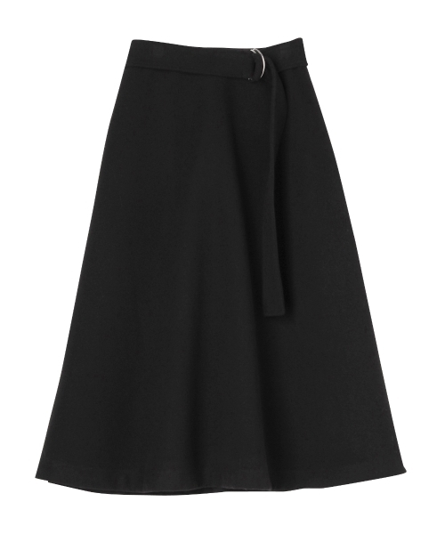 MURUA(ムルーア)の「ロングベルトミモレスカート(スカート・レディース・ブラック/ベージュ/レッド・1/2)」の14枚目の写真