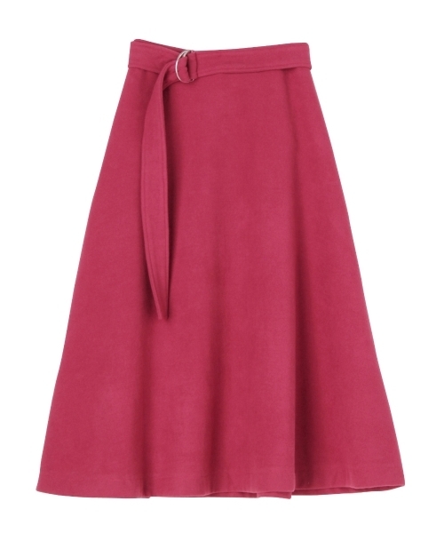 MURUA(ムルーア)の「ロングベルトミモレスカート(スカート・レディース・ブラック/ベージュ/レッド・1/2)」の15枚目の写真