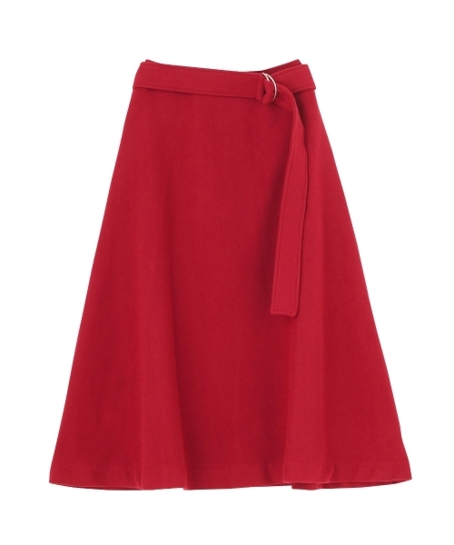 MURUA(ムルーア)の「ロングベルトミモレスカート(スカート・レディース・ブラック/ベージュ/レッド・1/2)」の18枚目の写真