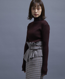 STUDIOUS | STUDIOUS ラメウェーブタートルニット【先行予約】(ニット/セーター)